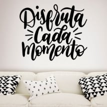 Vinyle décoratif avec phrases de motivation