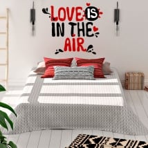 Vinyle et autocollants phrases d'amour en anglais