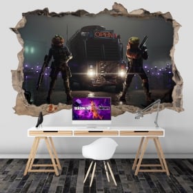Vinyle et autocollants 3d fortnite