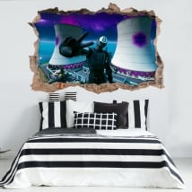 Autocollants en vinyle 3d fortnite ball 8