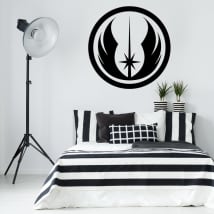 Vinyle et autocollants star wars symbole d'ordre jedi