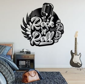 Stickers muraux rock and roll