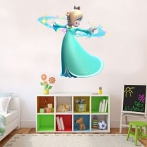 Vinyles et autocollants pêche princesse mario bros
