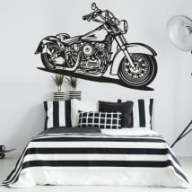 Vinyles et autocollants moto harley davidson