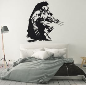 Vinyle d&eacute;coratif et autocollants x-men carcajou