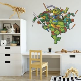 Autocollants en vinyle les tortues ninja