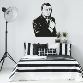 Vinyle et autocollants james bond agent 007