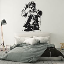 Vinyles et autocollants marty mcfly retour vers le futur