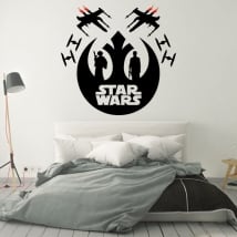 Vinyle décoratif ou autocollant star wars