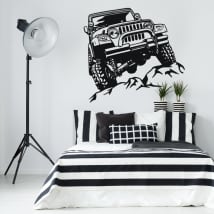 Vinyle décoratif et autocollants jeep offroad