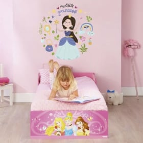 Vinyls et autocollants enfants avec des princesses