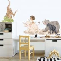 Vinyle et autocollants pour enfants le livre de la jungle