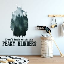 Stickers muraux peaky blinders