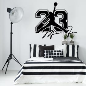 Vinyles et autocollants michael jordan
