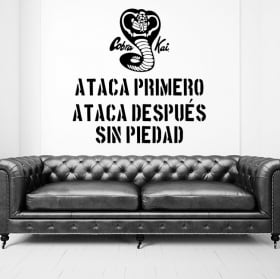 Autocollants en vinyle cobra kai