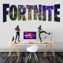 Vinyles adhésifs et autocollants jeu vidéo fortnite