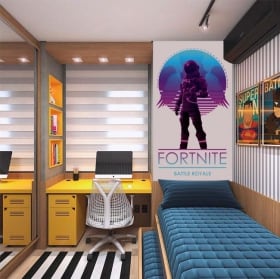 Vinyles et autocollants fortnite bataille royale