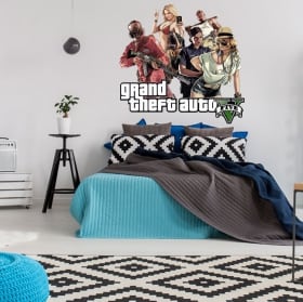 Vinyles et autocollants grand theft auto five