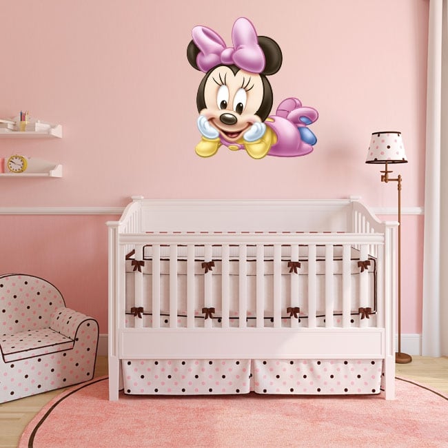 Vinyle Et Autocollants Pour Enfants Disney Baby Minnie Vinyle Et Autocollants Pour Enfants Disney Baby Minnie