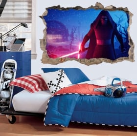 Autocollants et vinyles 3d darth vader fortnite