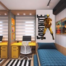 Vinyles et autocollants wolverine fortnite