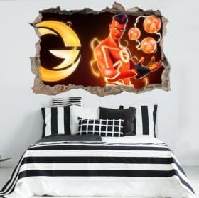 Stickers trou 3d fortnite