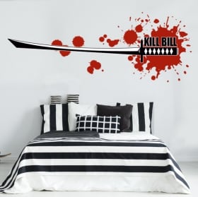 Vinyles et autocollants décoratifs de kill bill