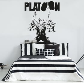 Vinyles d&eacute;coratifs et autocollants platoon