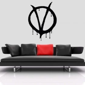Vinyles et autocollants v de vendetta