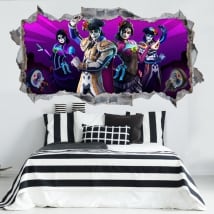 Vinyles et autocollants 3d jour fortnite des morts
