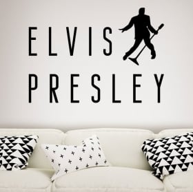 Vinyles décoratifs et autocollants elvis presley