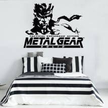 Vinyles adhésifs jeu vidéo metal gear