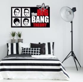 Stickers muraux la th&eacute;orie du big bang