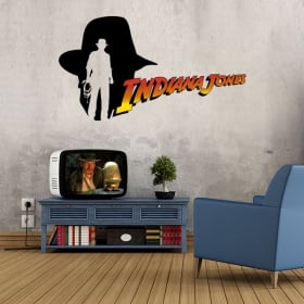 Vinyles d&eacute;coratifs indiana jones