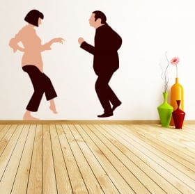 Vinyles et autocollants pulp fiction
