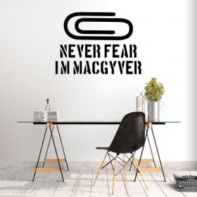 Vinyles d&eacute;coratifs macgyver
