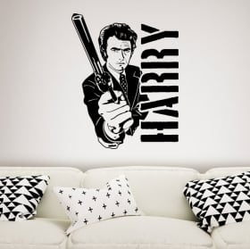 Vinyles et autocollants clint eastwood dirty harry