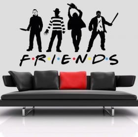 Vinyles et autocollants netflix friends