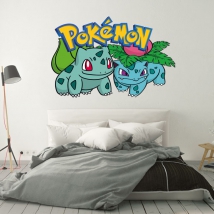 Autocollants pokémon bulbasaur