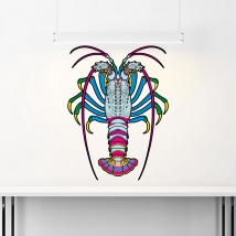 Autocollants de homard