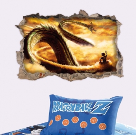 Vinyle et autocollants dragon ball 3d