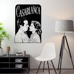 Vinyles d&eacute;coratifs film de casablanca