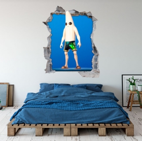 3d vinyls banane jeu vid&eacute;o fortnite