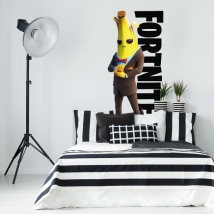 Vinyles décoratifs jeu vidéo banane fortnite