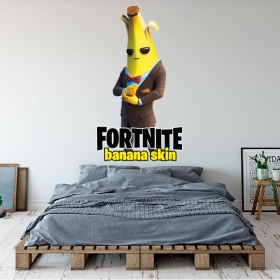 Vinyles jeu vidéo fortnite banane skin