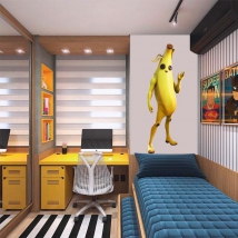 Vinyles jeu vidéo fortnite banane