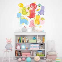 Vinyles pour enfants dinosaures