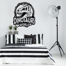 Vinyles et autocollants dinosaurs world