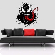 Vinyles décoratifs venom marvel