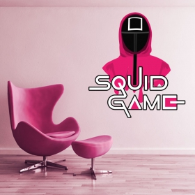 Vinyles et autocollants netflix squid game